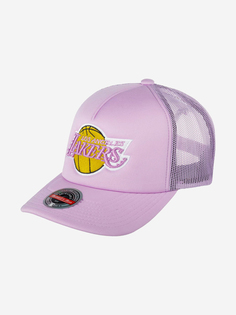 Бейсболка с сеточкой MITCHELL NESS 6HSSSH21346-LALPURP Los Angeles Lakers NBA (фиолетовый), Фиолетовый Mitchell&Ness