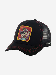 Бейсболка с сеточкой CAPSLAB CL/DRS/1/ROB2 Dr Slump Arale (черный), Черный Capslab®