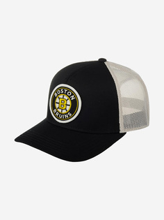 Бейсболка с сеточкой AMERICAN NEEDLE 42962A-BBR Boston Bruins Valin NHL (черный), Черный