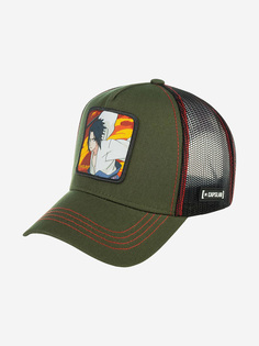 Бейсболка с сеточкой CAPSLAB CL/NS/1/FIR1 Naruto Sasuke (оливковый), Мультицвет Capslab®