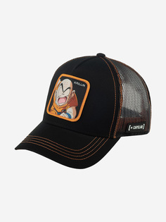 Бейсболка с сеточкой CAPSLAB CL/DBZ3/1/KRI3 Dragon Ball Krillin (черный), Черный Capslab®