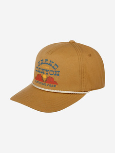 Бейсболка AMERICAN NEEDLE 23002A-GCNP Grand Canyon National Park Canvas (коричневый), Коричневый