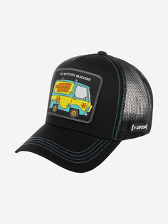 Бейсболка с сеточкой CAPSLAB CL/SD1/1/MAC2 Scooby-Doo Mystery Machine (черный), Черный Capslab®
