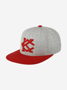 Бейсболка с прямым козырьком AMERICAN NEEDLE 21006A-KCAN Kansas City All Nations Archive 400 MILB (красный), Красный