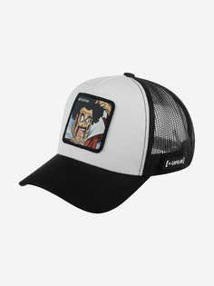 Бейсболка с сеточкой CAPSLAB CL/DBZ/1/SAT1 Dragon Ball Mr Satan (белый), Белый Capslab®