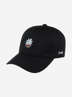 Бейсболка CAPSLAB CL/REM/1/RICK3 Rick and Morty Rick (черный), Черный Capslab®