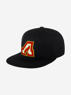 Бейсболка с прямым козырьком AMERICAN NEEDLE 21006A-ATFL Atlanta Flames Archive 400 NHL (черный), Черный