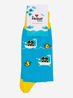 Носки с рисунками St.Friday Socks - Пират пит, Голубой