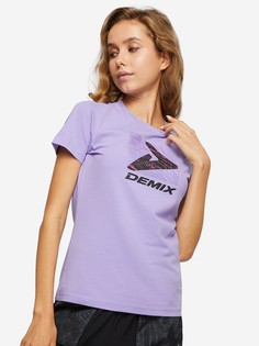 Футболка женская Demix, Фиолетовый