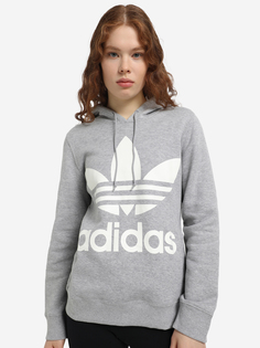 Худи женская adidas Trefoil, Серый