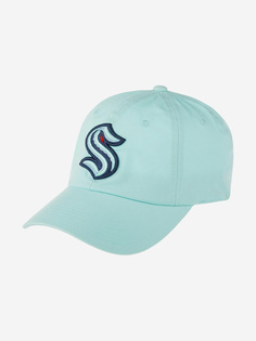 Бейсболка AMERICAN NEEDLE 40742A-SEK Seattle Kraken Blue Line NHL (голубой), Голубой