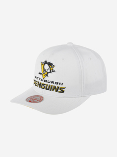 Бейсболка MITCHELL NESS HHSS5758-PPEYYPPPWHIT Pittsburgh Penguins NHL (белый), Белый Mitchell&Ness