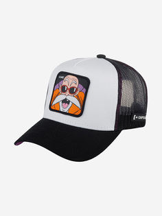 Бейсболка с сеточкой CAPSLAB CL/DBZ2/1/KAM4 Dragon Ball Kame (белый), Белый Capslab®