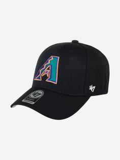 Бейсболка 47 BRAND BCPTN-MVP29WBV Arizona Diamondbacks MLB (черный), Черный