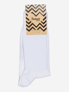 Носки однотонные спортивные St.Friday Socks - Белые, Белый