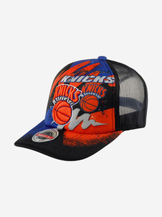 Бейсболка с сеточкой MITCHELL NESS HHSS2993-NYKYYPPPBLCK New York Knicks NBA (черный), Черный Mitchell&Ness