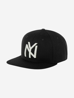 Бейсболка с прямым козырьком AMERICAN NEEDLE 21006A-NBY New York Black Yankees Archive 400 NL (черный), Черный
