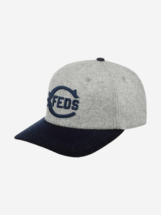 Бейсболка AMERICAN NEEDLE 21005A-CHF Chicago Federals Archive Legend MLB (серый), Серый