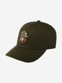 Бейсболка AMERICAN NEEDLE 21005A-SBEAR Smokey Bear Archive Legend (оливковый), Мультицвет