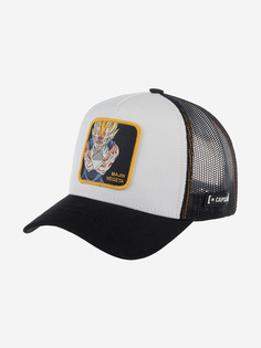 Бейсболка с сеточкой CAPSLAB CL/DBZ2/1/MV4 Dragon Ball Majin Vegeta (белый), Белый Capslab®
