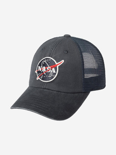Бейсболка с сеточкой AMERICAN NEEDLE 41150A-NASA Space with NASA (синий), Синий