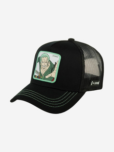 Бейсболка с сеточкой CAPSLAB CL/OP1/1/ZOR2 One Piece Roronoa Zoro (черный), Черный Capslab®