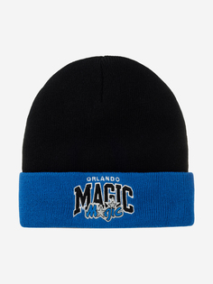 Шапка с отворотом MITCHELL NESS EU349-ARCHED-BLK Orlando Magic NBA (черный), Черный Mitchell&Ness