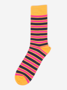 Дизайнерские носки Burning Heels - Horizontal Stripes - Multi, Желтый