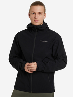 Куртка софтшелл мужская Peak Performance Explore, Черный