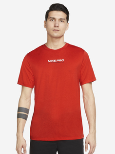 Футболка мужская Nike Pro Dri-FIT, Красный