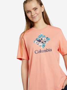 Футболка женская Columbia Timber Point Graphic Tee, Оранжевый