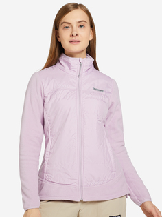 Джемпер флисовый женский Columbia Basin Butte Fleece Full Zip, Фиолетовый