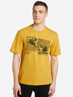 Футболка мужская Bask Topography, Желтый