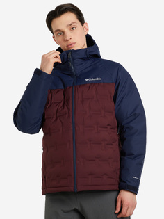 Пуховик мужской Columbia Grand Trek II Down Hooded Jacket, Красный