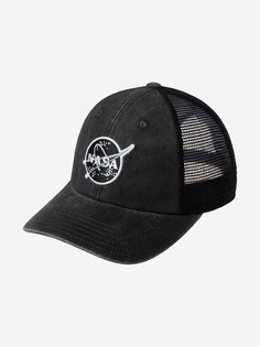 Бейсболка с сеточкой AMERICAN NEEDLE SMU277A-NASA Space with NASA (черный), Черный