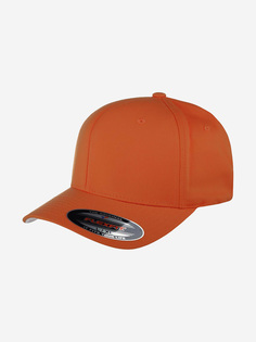 Бейсболка FLEXFIT 6277 (оранжевый), Оранжевый