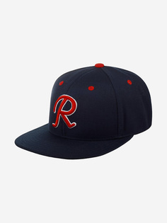 Бейсболка с прямым козырьком AMERICAN NEEDLE 21006A-SER Seattle Rainers Archive 400 MILB (синий), Синий