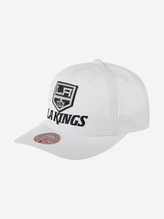 Бейсболка MITCHELL NESS HHSS5758-LAKYYPPPWHIT Los Angeles Kings NHL (белый), Белый Mitchell&Ness