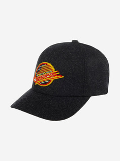 Бейсболка AMERICAN NEEDLE 21005A-VAC Vancouver Canucks Archive Legend NHL (черный), Черный