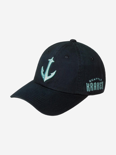 Бейсболка AMERICAN NEEDLE 40742B-SEK Seattle Kraken Blue Line NHL (синий), Синий