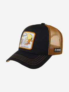 Бейсболка с сеточкой CAPSLAB CL/SPE1/1/CAS/SPE3 Looney Tunes Speedy Gonzales (коричневый), Коричневый Capslab®