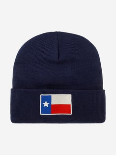 Шапка с отворотом AMERICAN NEEDLE 21019A-TX Texas Cuffed Knit (синий), Синий