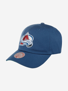 Бейсболка MITCHELL NESS HLUX5369-CAVYYPPPLTBL Colorado Avalanche NHL (синий), Синий Mitchell&Ness