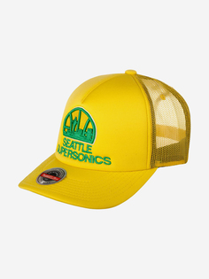 Бейсболка MITCHELL NESS 6HSSSH21346-SSUYELL Seattle Supersonics NBA (желтый), Желтый Mitchell&Ness