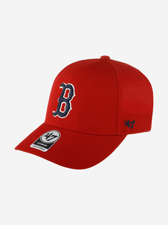 Бейсболка 47 BRAND B-MVP02WBV-RD Boston Red Sox MLB (красный), Красный