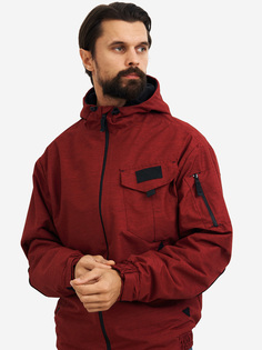 Куртка демисезонная с капюшоном мембранная Paterc Legion, Красный