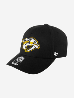 Бейсболка 47 BRAND H-MVP30WBV-BKD Nashville Predators NHL (черный), Черный