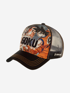 Бейсболка с сеточкой CAPSLAB CL/DBZ4/1/GOK Dragon Ball Goku (черный), Черный Capslab®