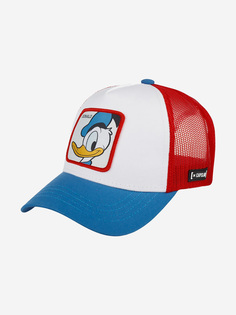 Бейсболка с сеточкой CAPSLAB CL/DIS/1/DUC2 Disney Donald Duck (белый), Белый Capslab®