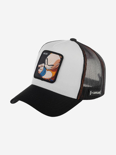 Бейсболка с сеточкой CAPSLAB CL/DBZ3/1/KRI Dragon Ball Krillin (белый), Белый Capslab®